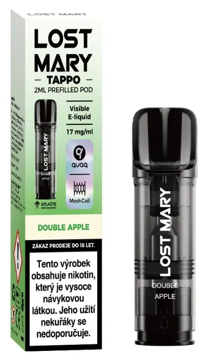 Lost Mary TAPPO předplněná kapsle (Double Apple) 1ks 17mg