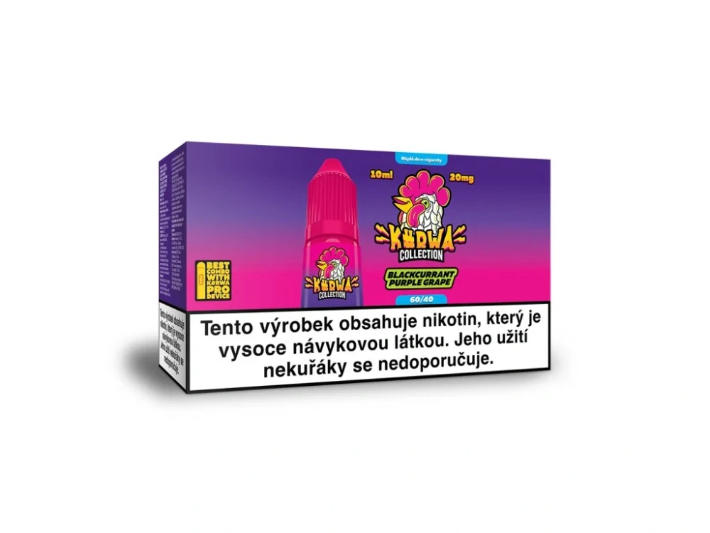 Kurwa Collection E-liquid - Blackcurrant Purple Grape 20mg - 10ml