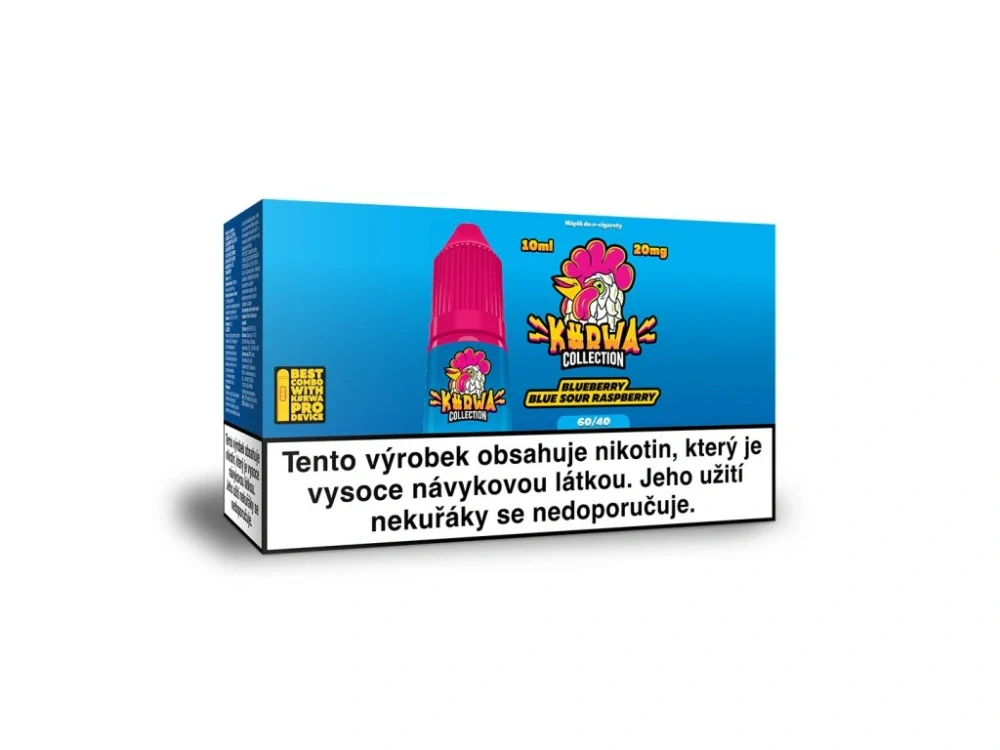 Kurwa Collection E-liquid - Blueberry Blue Sour Raspberry 20mg - 10ml