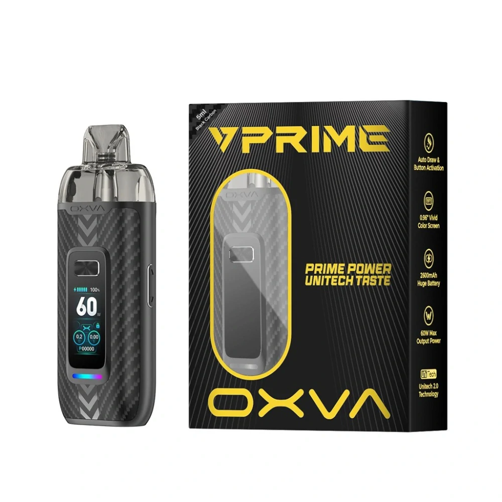 OXVA Vprime Pod Kit (Black Carbon)