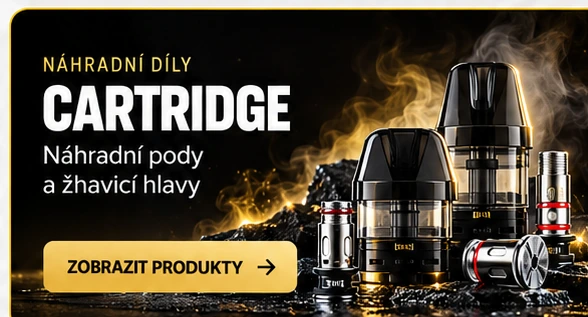 Cartridge – náhradní pody a žhavicí hlavy