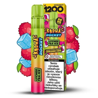 Kurwa Rocket - Lychee Tea ICE - 20mg