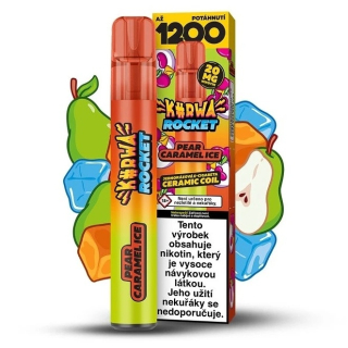 Kurwa Rocket - Pear Caramel ICE - 20mg