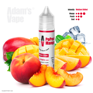 Příchuť Adam's Vape S&V: PoPeachi Mango (Vychlazené mango s broskví)