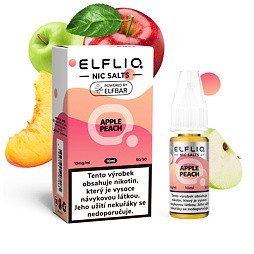 Liquid ELFLIQ Nic SALT Apple Peach 10ml - 10mg
