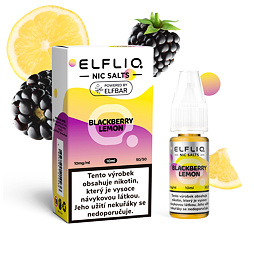 Liquid ELFLIQ Nic SALT Blackberry Lemon 10ml - 10mg 