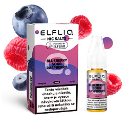 Liquid ELFLIQ Nic SALT Blueberry Sour Raspberry 10ml - 20mg 
