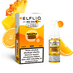 Liquid ELFLIQ Nic SALT Pineapple Mango Orange 10ml - 20mg 