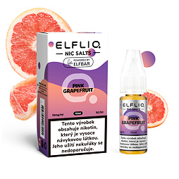 Liquid ELFLIQ Nic SALT Pink Grapefruit 10ml - 10mg 