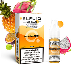 Liquid ELFLIQ Nic SALT Tropical Fruit 10ml - 20mg 