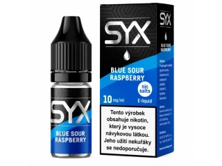 SYX NS Blue Sour Raspberry Ice (Kyselá ledová modrá malina) 10 mg/ml – 10 ml
