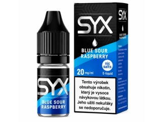 SYX NS Blue Sour Raspberry Ice (Kyselá modrá malina s ledem) 20 mg/ml – 10 ml