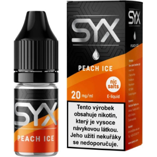 E-liquid - SYX NS - Peach Ice 20 mg