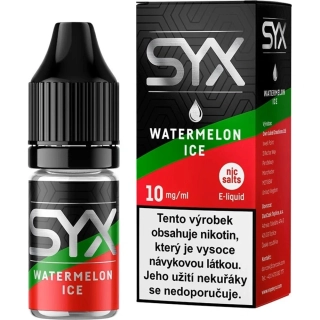 E-liquid - SYX NS - Watermelon Ice 10 mg
