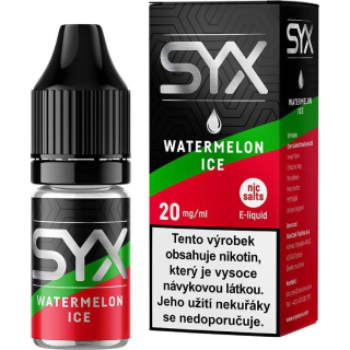 E-liquid - SYX NS - Watermelon Ice 20 mg