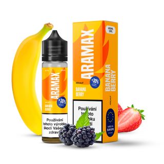 Příchuť Aramax S&V: Banana Berry (Banán a lesní plody)