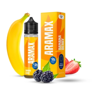 Příchuť Aramax S&V: Banana Berry (Banán a lesní plody)