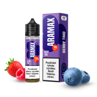 Příchuť Aramax S&V: Berry Trio (Borůvka, jahoda, malina)