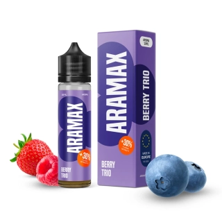 Příchuť Aramax S&V: Berry Trio (Borůvka, jahoda, malina)
