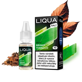 LIQUA Salt Bright Tobacco (Virginská tabáková směs) 10ml 10mg