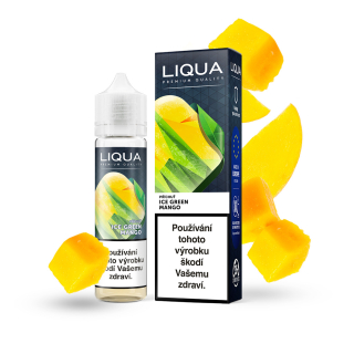 Příchuť LIQUA Mix&Go: Cool Green Mango (Ledové mango)