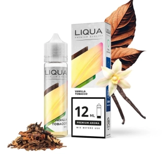Příchuť LIQUA Mix&Go: Vanilla Tobacco (Vanilková tabáková směs)
