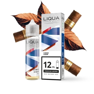 Příchuť LIQUA Mix&Go: Cuban Cigar (Doutníkový tabák)