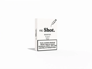 nicShot. booster 5pack 20mg/ml 30PG/70VG