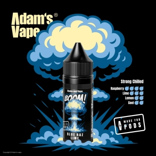 Příchuť Adam´s Vape BOOM! Shake and Vape Blue Razz Lime