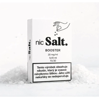 nicSalt. booster 5pack 20mg/ml 30PG/70VG