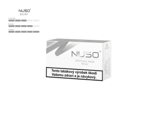NUSO - Zahřívané náplně - krabička NUSO SILVER