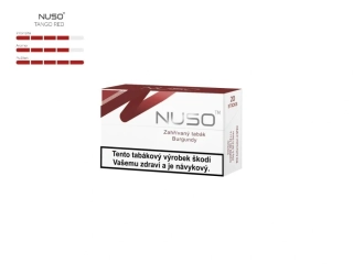 NUSO - Zahřívané náplně - krabička NUSO TANGO RED