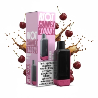 RIOT Connex 1000 - Předplněná kapsle Cherry Cola 20mg