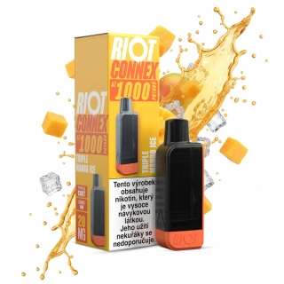 RIOT Connex 1000 předplněná kapsle (Triple Mango Ice) 1ks 20mg