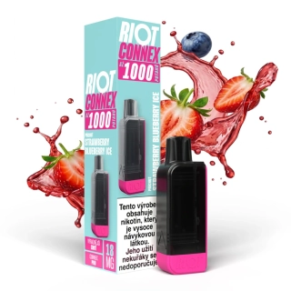 RIOT Connex 1000 předplněná kapsle (Strawberry Blueberry Ice) 1ks 18mg