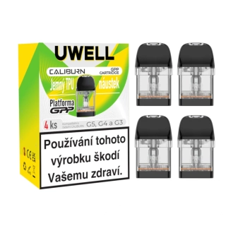 Uwell Caliburn GPP cartridge 2ml 0,6ohm 4Pack