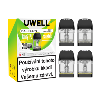 Uwell Caliburn GPP cartridge 2ml 0,9ohm 4Pack