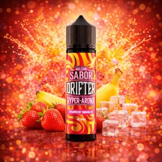Příchuť Drifter Juice Hyper - Strawberry Banana Ice SnV 5/60ml