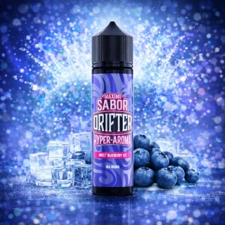 Příchuť Drifter Juice Hyper - Sweet Blueberry Ice SnV 5/60ml