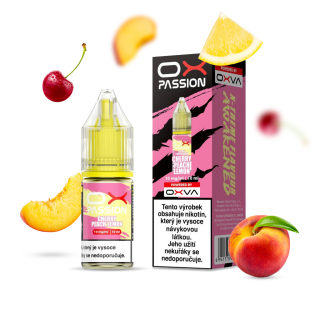 OXVA OX PASSION Salt Cherry Peach Lemon (Třešeň, broskev & citron) 10ml 20mg