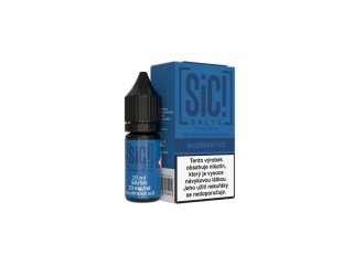 Nikotinová Sůl Sic! Salts - Blueberry Ice 10ml - 10mg
