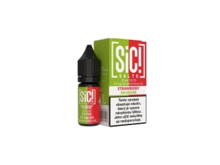 Nikotinová Sůl Sic! Salts - Strawberry Rhubarb 10ml - 10mg