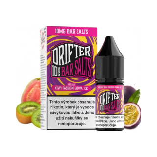 Drifter Bar Salts Kiwi Passionfruit Guava Ice 20mg (Ledové kiwi, marakuja a guava) 10ml