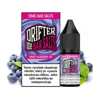 Drifter Bar Salts Sweet Blueberry Ice 20mg (Chladivá sladká borůvka) 10ml