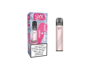 SYX POD Starter Kit 900 mAh + Mixed Berries 2 ml – růžový