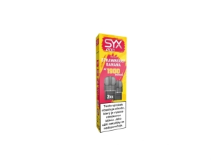 SYX POD - náplň - Strawberry Banana 16,5mg