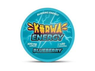 KURWA Energy Kofeinové Sáčky - Blueberry 100mg