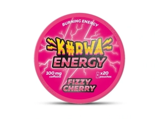 KURWA Energy Kofeinové Sáčky - Fizzy Cherry 100mg