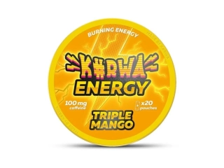 KURWA Energy Kofeinové Sáčky - Triple Mango 100mg