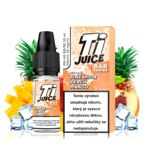 TI Juice Bar Series – Pineapple Peach Mango (Nic Salt 16 mg) – 10 ml